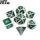 Zinc Alloy Dice Metal Dice Set Polyhedral Dice DND Dice